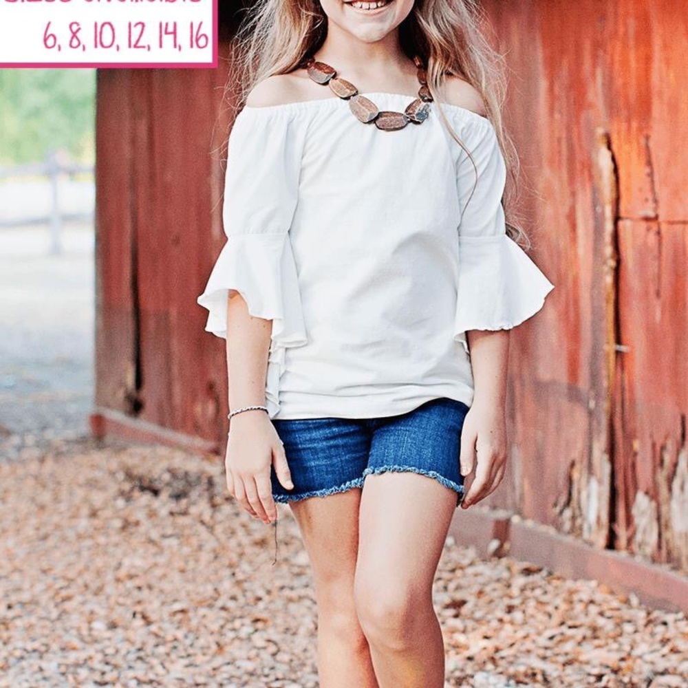 SKYLAR TAPERED SLEEVE TOP